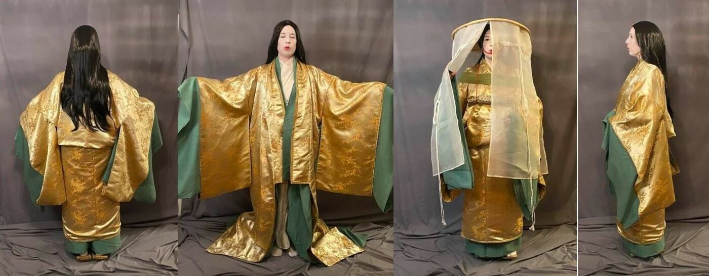 privat End Vedhæft til Travelling Outfit: A Journey – Japanese late Heian period (12th century) –  Sugawara no Naeme – Ministry of Arts and Sciences of the East Kingdom